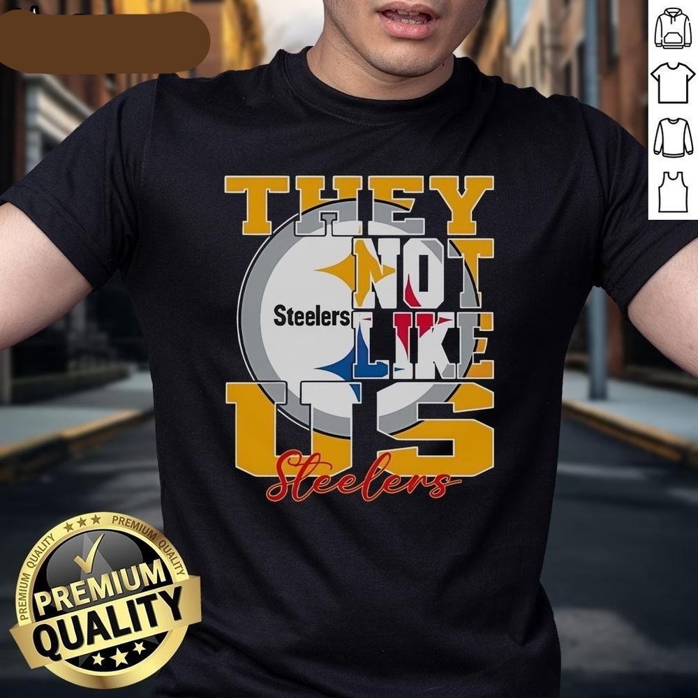Official They Not Like Us Pittsburgh Steelers NFL Footbcall